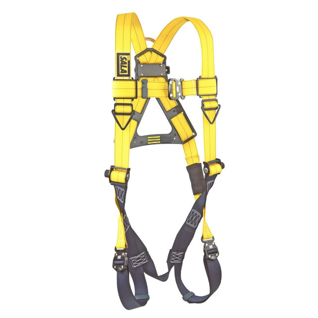 3M 1110605 DBI-SALA Delta Vest-Style Safety Harness, Small, Yellow, Back D-Ring, Tech-Lite Quick Connect (7012815719)