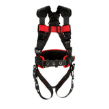 3M 1161300 PROTECTA P200 Construction Style Safety Harness, Black, Small (7012816636)