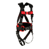 3M 1161300 PROTECTA P200 Construction Style Safety Harness, Black, Small (7012816636) - 3
