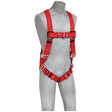 3M 1191380 PROTECTA PRO Full Body Welders Harness Back D-Ring Pass Thru Legs 420 lb Capacity X-Large Red Black (7012816880)