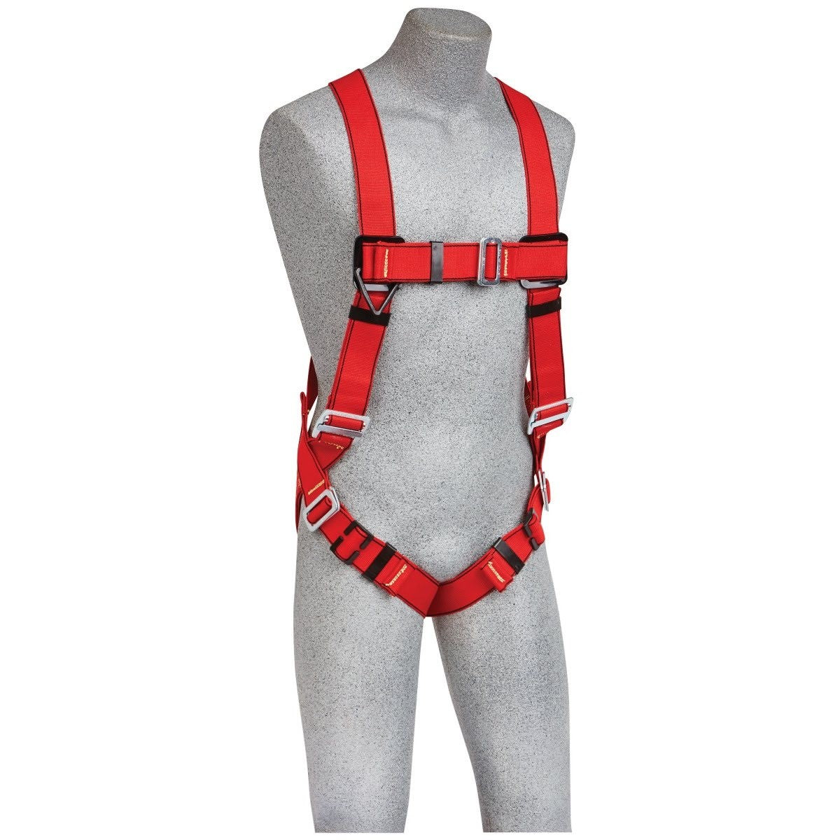 3M 1191380 PROTECTA PRO Full Body Welders Harness Back D-Ring Pass Thru Legs 420 lb Capacity X-Large Red Black (7012816880)