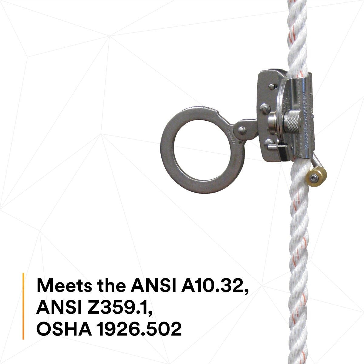 3M 5000003 Protecta Mobile Rope Grab, Fits 5/8 in Rope (7012819598) - 5