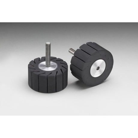 3M 77720 Rubber Slotted Expander Wheel, 2 in x 1 in 1/4 Diameter Shank (7100000272)