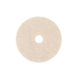 3M 3200 Scotch-Brite Burnish Floor Pads, White/Umber, 432 mm x 82 mm, 17 in (7100001578) (5 Pack)
