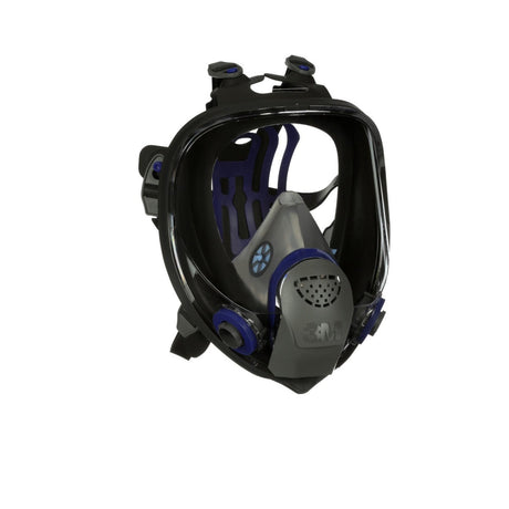 3M 89424 FF-403 Ultimate FX Full Facepiece Reusable Respirator, Six-Strap Harness, Cool Flow Valve, Passive Speaking Diaphragm, Large, Black (7100001847)