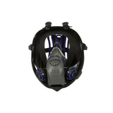 3M 89424 FF-403 Ultimate FX Full Facepiece Reusable Respirator, Six-Strap Harness, Cool Flow Valve, Passive Speaking Diaphragm, Large, Black (7100001847) - 3