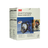 3M 89424 FF-403 Ultimate FX Full Facepiece Reusable Respirator, Six-Strap Harness, Cool Flow Valve, Passive Speaking Diaphragm, Large, Black (7100001847) - 9