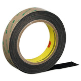 3M TB641 Gripping Material, Black, 1 in x 15 ft, Bag (7100003466) (2 Pack) - 3