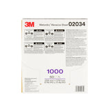 3M 401Q 02034 Wetordry Abrasive Sheet, 1000 Grit Wet/Dry Silicon Carbide Black, 9 in x 11 in (7100003726) (250 Pack) - 5