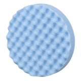 3M Perfect It Hookit Ultrafine Foam Polishing Pad, Waffle Face, Blue, 8 in (05733) (7100003841) (6 Pack) - 2