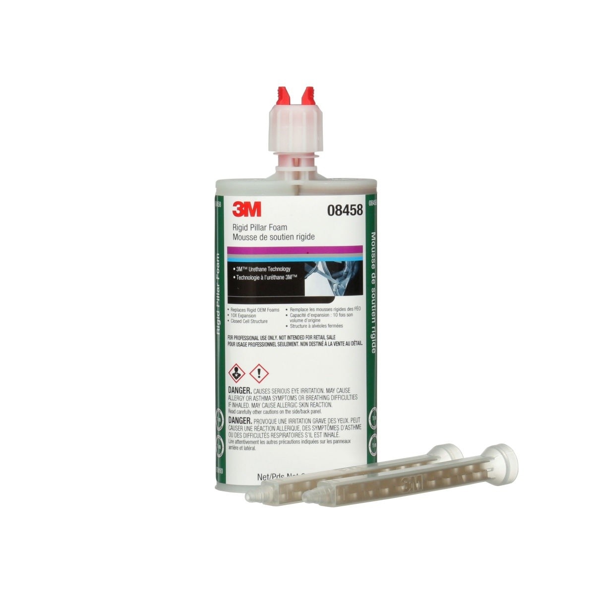 3M Rigid Pillar Foam, Two-Part Urethane Closed-Cell Expanding, 200 mL Cartridge (08458) (7100004037) (6 Pack) - 4
