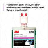 3M Rigid Pillar Foam, Two-Part Urethane Closed-Cell Expanding, 200 mL Cartridge (08458) (7100004037) (6 Pack) - 6