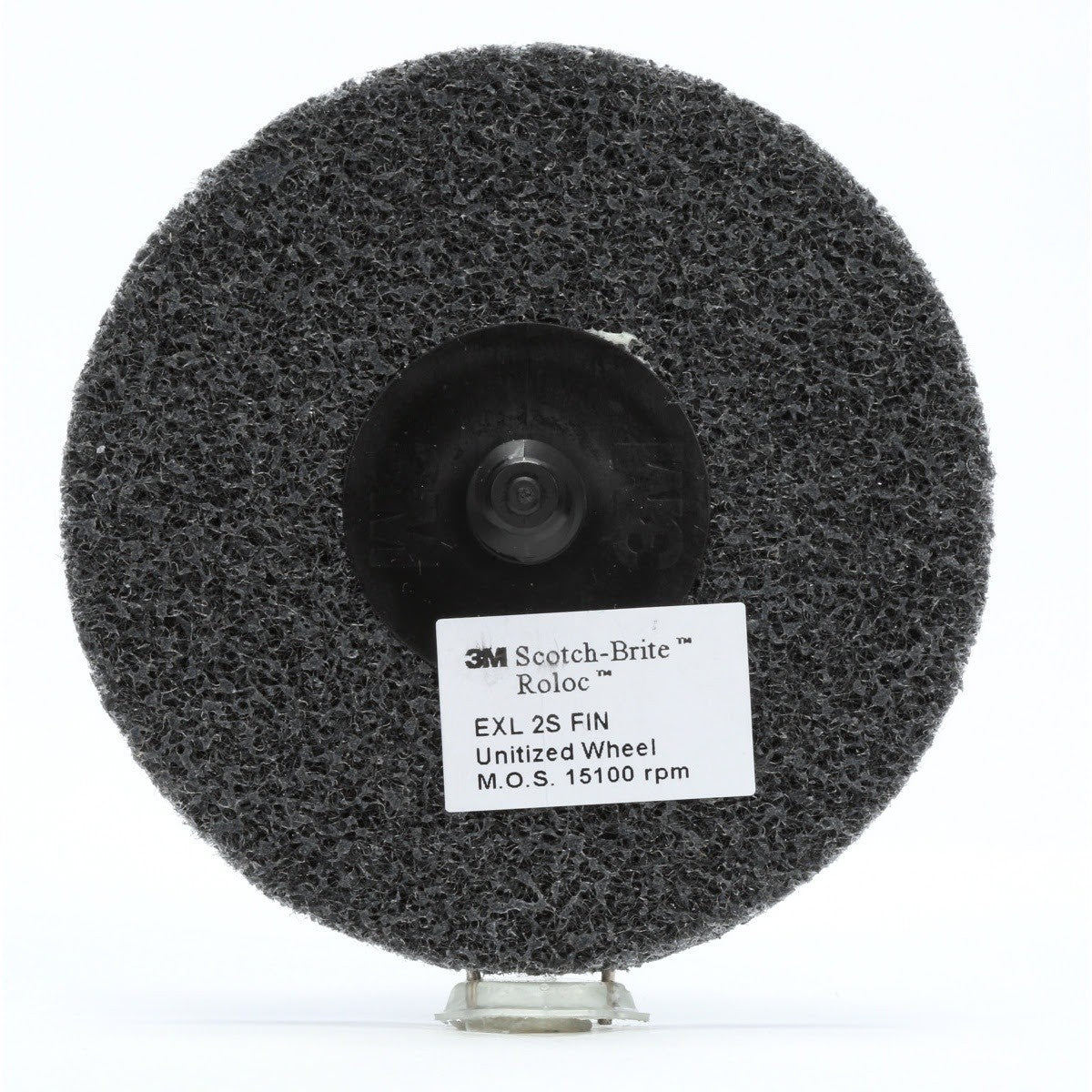 3M XL-UR Scotch-Brite Roloc EXL Unitized Wheel, 2S Fine, TR, 3 in (7100005209) (40 Pack)