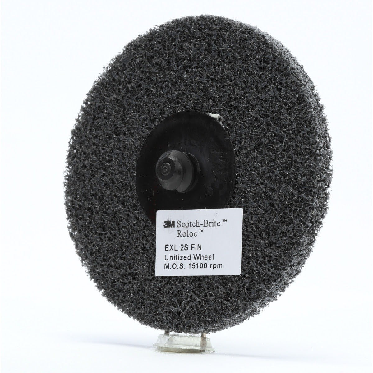 3M XL-UR Scotch-Brite Roloc EXL Unitized Wheel, 2S Fine, TR, 3 in (7100005209) (40 Pack) - 3