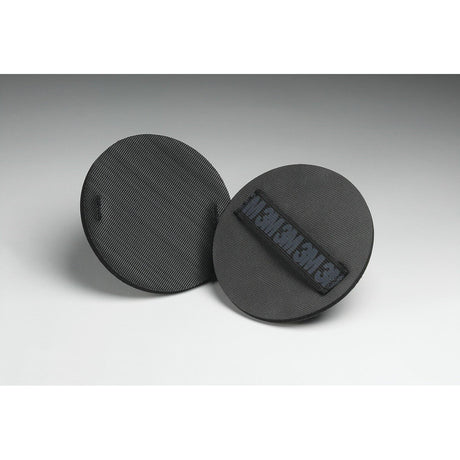 3M 77752 Hookit Disc Hand Pad, Soft Foam, Black, 5 in x 1/4 in (7100005515) (20 Pack)