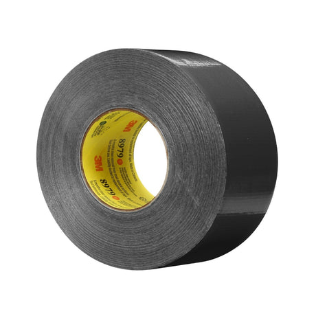 3M 8979 Performance Plus Duct Tape Roll, Heavy Duty, Black, 29 in x 60 yd, 12.1 mil, 6 Month Clean Removal, UV and Weather Resistant (7100005781) (2 Pack)