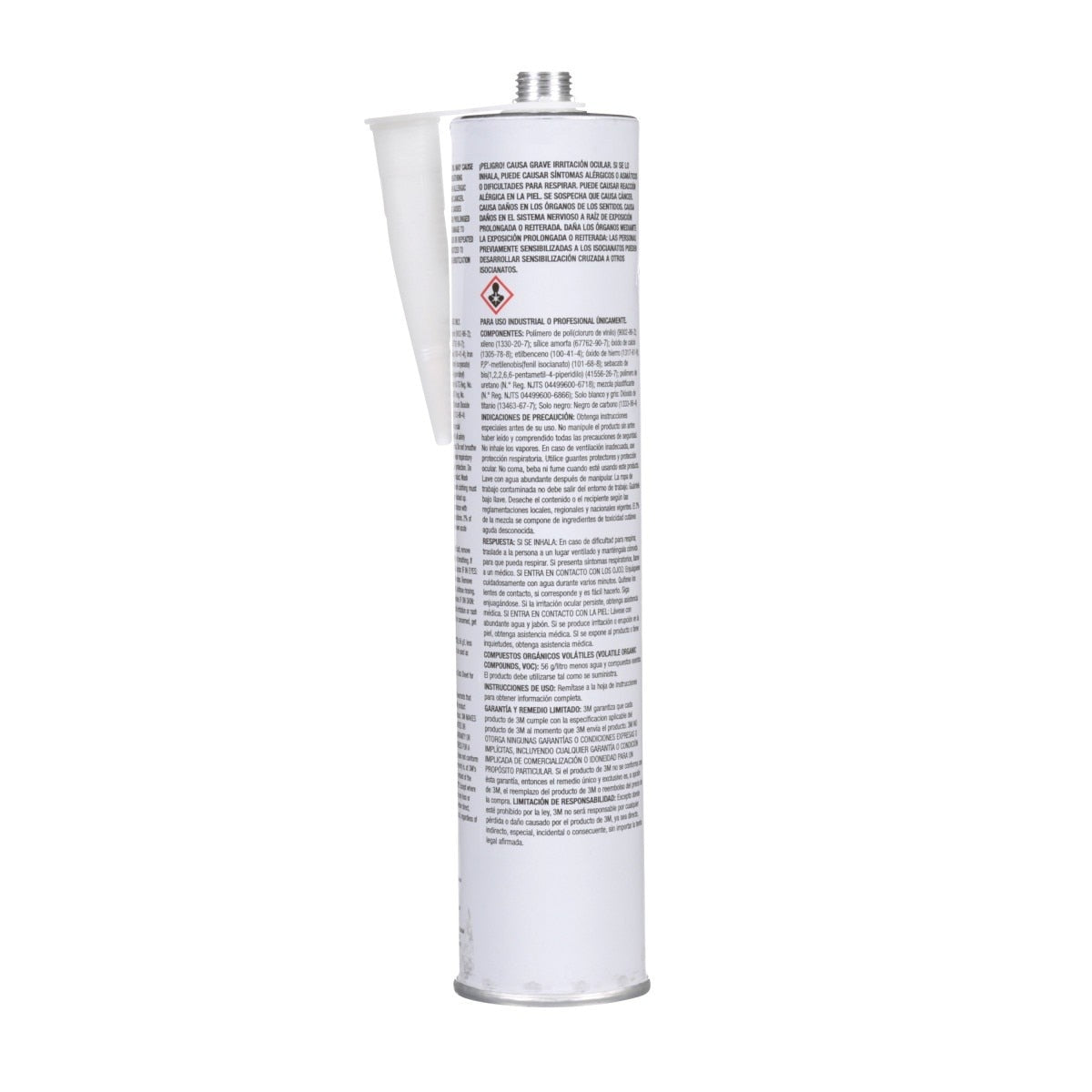 3M 560 Polyurethane Adhesive Sealant, Black, 10.5 oz Cartridge (41597) (7100005901) (12 Pack) - 3