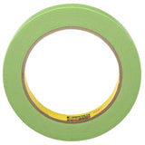 3M 233+ 26334 Scotch Performance Green Masking Tape, 18 mm x 55 m (7100006159) (48 Pack) - 2