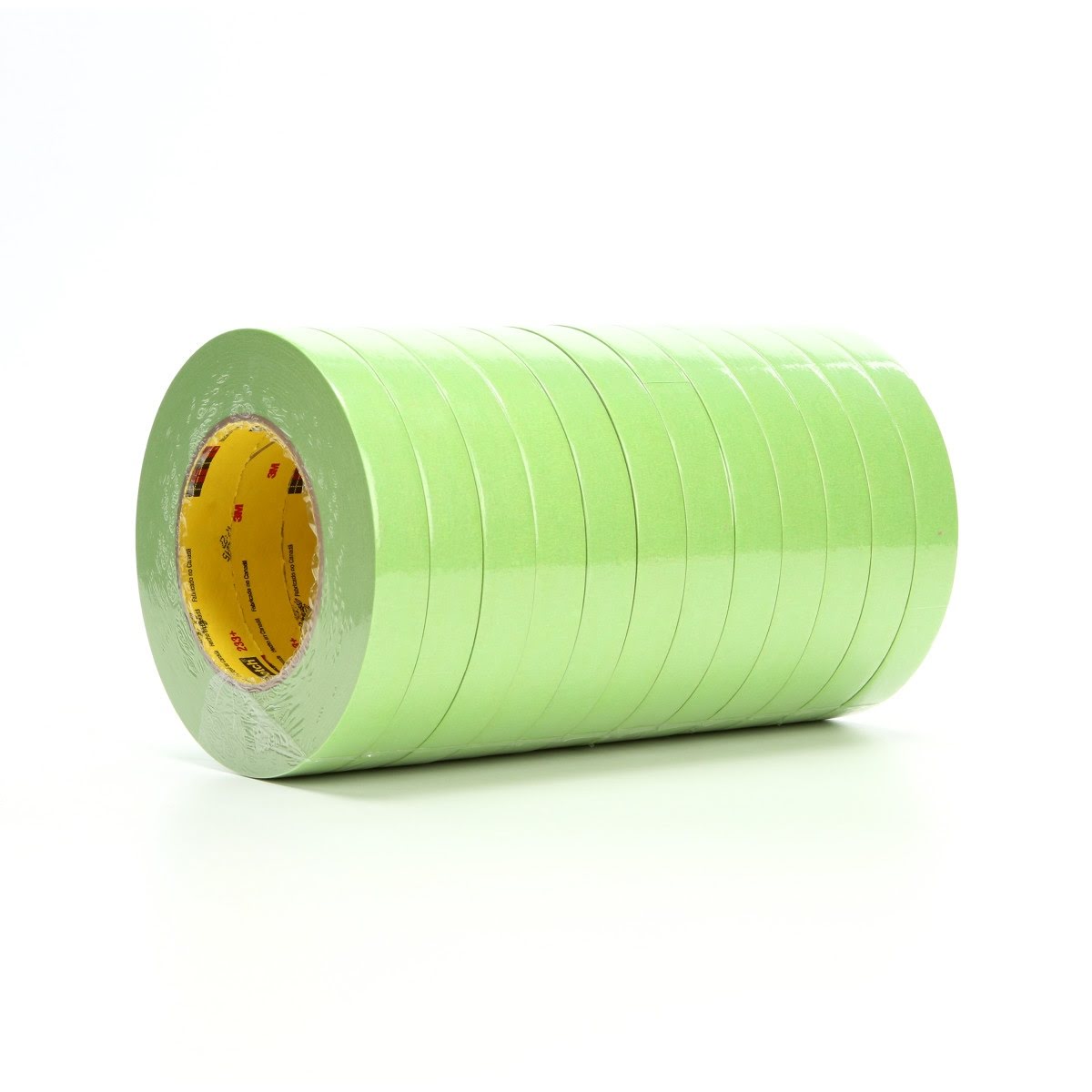 3M 233+ 26334 Scotch Performance Green Masking Tape, 18 mm x 55 m (7100006159) (48 Pack) - 4