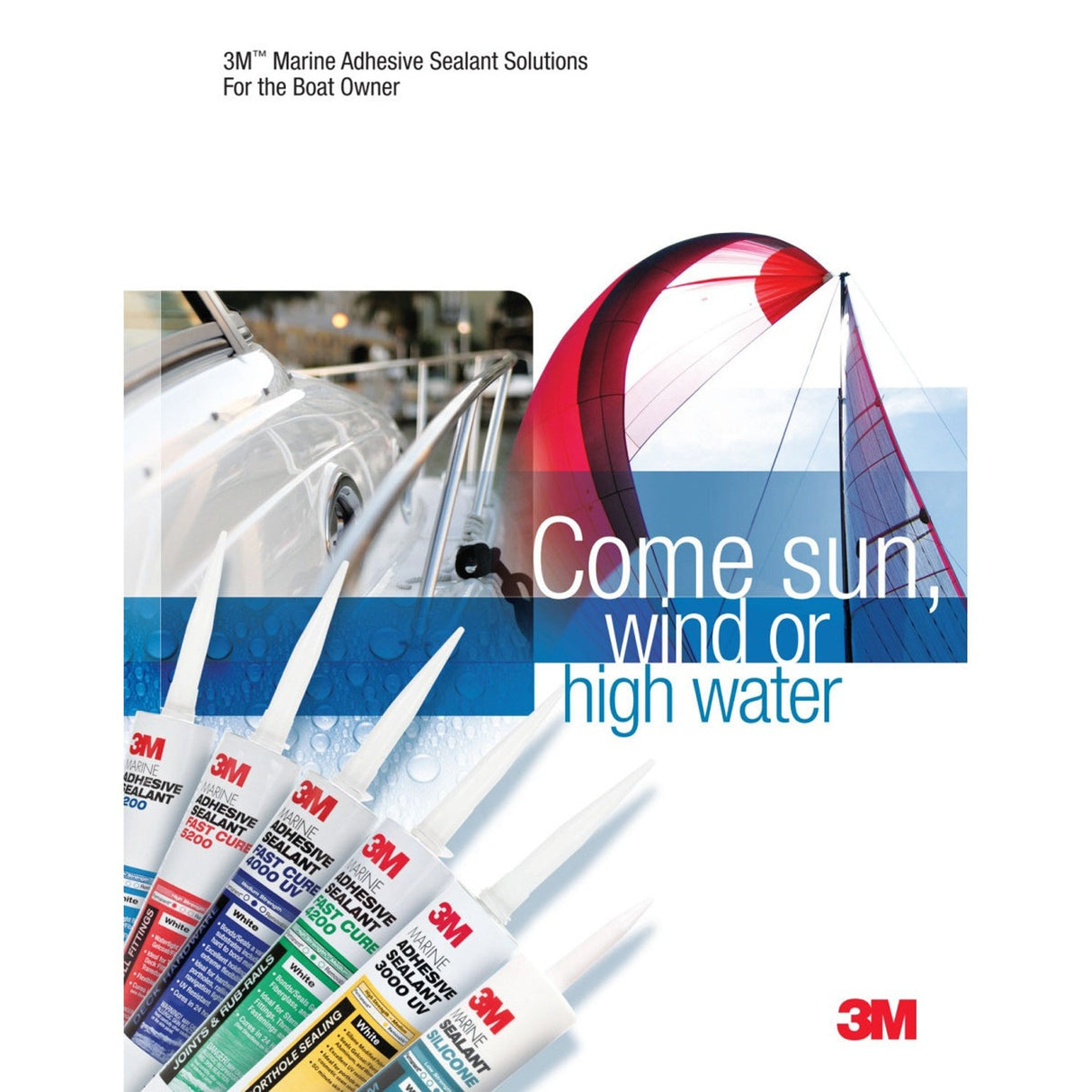3M 4200FC Marine Adhesive Sealant Fast Cure, White, 295 mL Cartridge (6560) (7100006227) (12 Pack) - 10