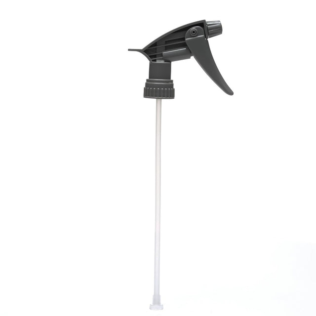 3M 37718 Solvent Spray Nozzle Trigger Head, Gray, Plastic (7100006246) (24 Pack)