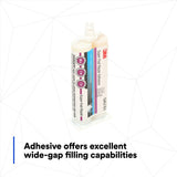 3M 04747 Super-Fast Repair Adhesive, Two-Component Semi-Rigid Urethane, Amber, 47.3 mL/1.6 fl oz Cartridge (7100006276) - 6