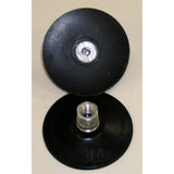 3M 83242 Roloc Disc Pad TR, Medium Density, 4 in x 5/8 in-11 Internal Thread (7100007033) (5 Pack)