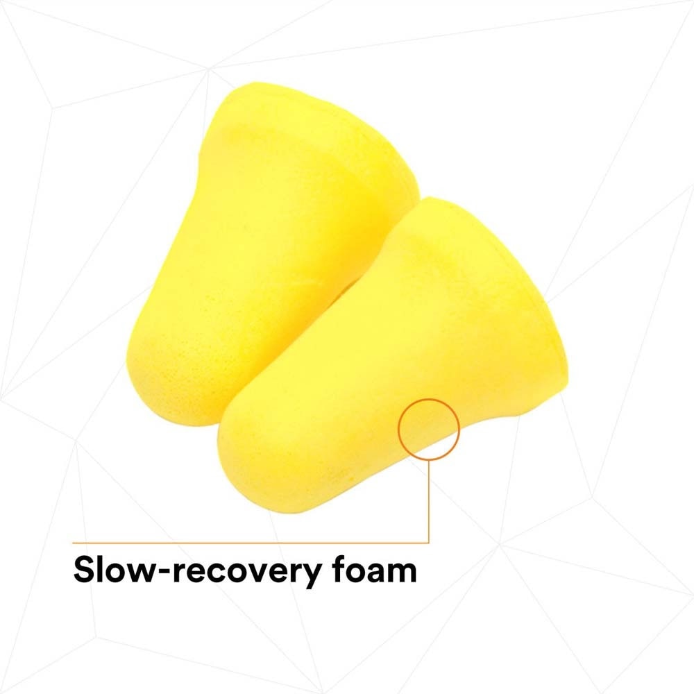 3M 312-1208 E-A-R E-Z-Fit Earplugs , Uncorded, PolyBag (7100007118) (200 Pack) - 5