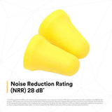 3M 312-1208 E-A-R E-Z-Fit Earplugs , Uncorded, PolyBag (7100007118) (200 Pack) - 9