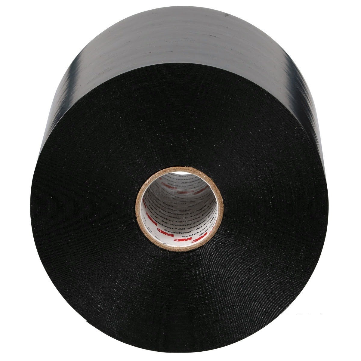 3M Scotchrap Vinyl Corrosion Protection Tape 51, 6 in x 100 ft, Unprinted, Black (7100007740) (4 Pack) - 2