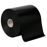 3M Scotchrap Vinyl Corrosion Protection Tape 51, 6 in x 100 ft, Unprinted, Black (7100007740) (4 Pack) - 3