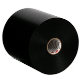3M Scotchrap Vinyl Corrosion Protection Tape 51, 6 in x 100 ft, Unprinted, Black (7100007740) (4 Pack) - 4