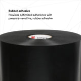 3M Scotchrap Vinyl Corrosion Protection Tape 51, 6 in x 100 ft, Unprinted, Black (7100007740) (4 Pack) - 5