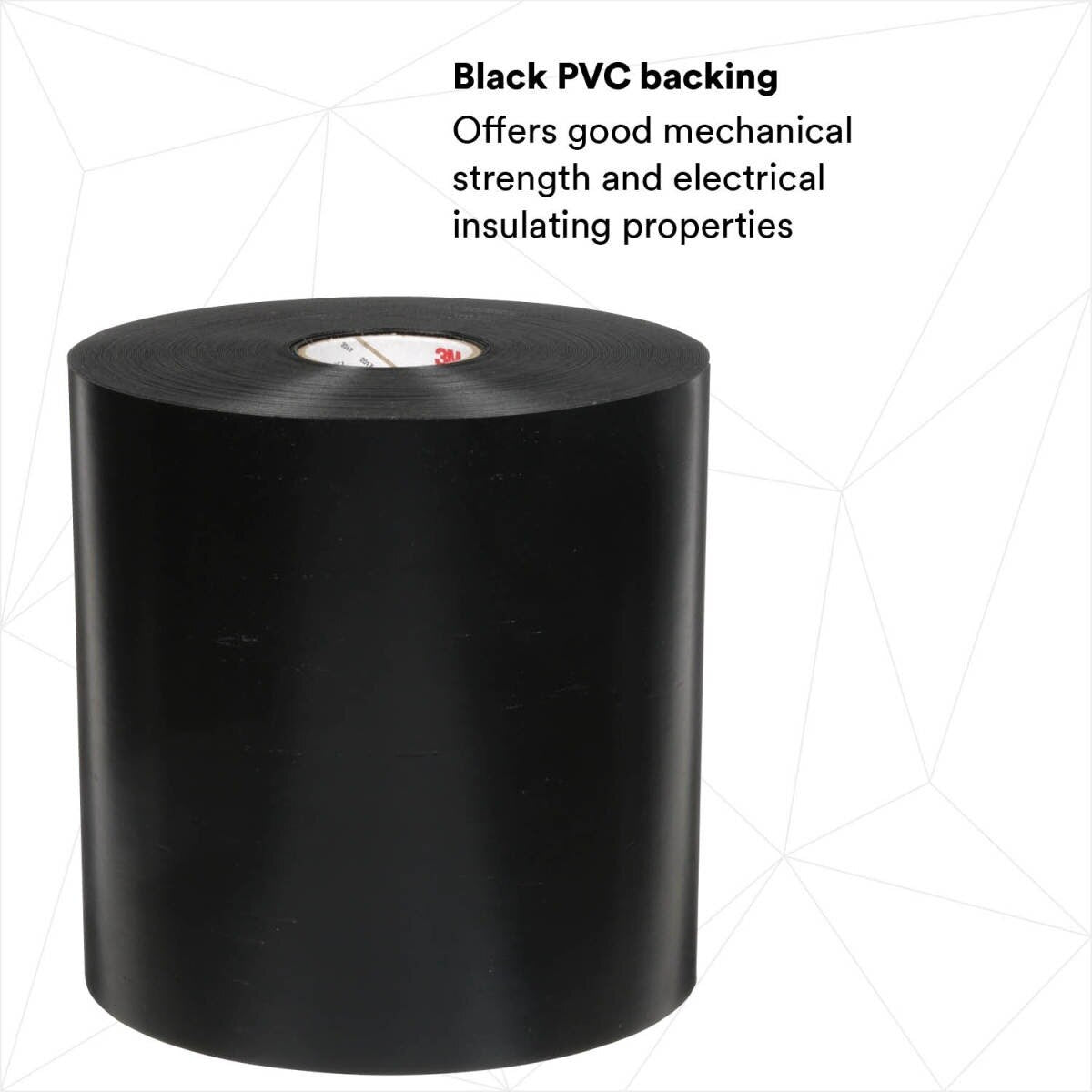 3M Scotchrap Vinyl Corrosion Protection Tape 51, 6 in x 100 ft, Unprinted, Black (7100007740) (4 Pack) - 7