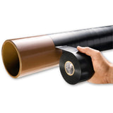 3M Scotchrap Vinyl Corrosion Protection Tape 51, 6 in x 100 ft, Unprinted, Black (7100007740) (4 Pack) - 8