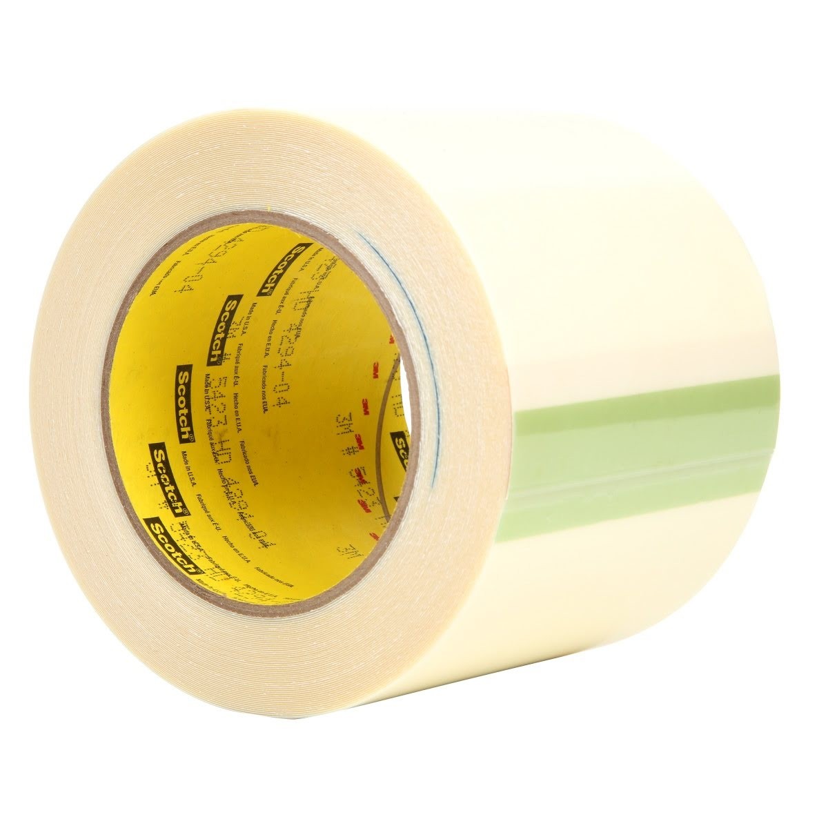 3M 5423 UHMW Film Tape Transparent 5 in x 18 yd 12 mil (7100008081) (8 Pack) - 2