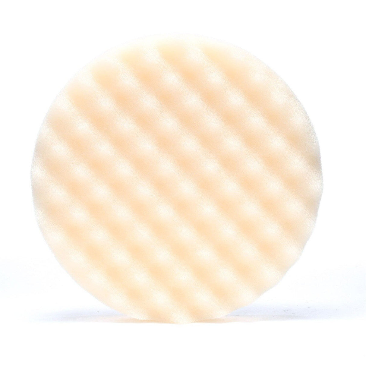 3M Perfect-It Hookit Foam Compounding Pad, Hook and Loop, Waffle, White, 8 in (05737) (7100008771) (6 Pack)