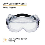 3M 40301-00000-10 Centurion Impact Safety Goggles 452AF, Clear Anti-Fog Lens (7100009575) (10 Pack) - 2