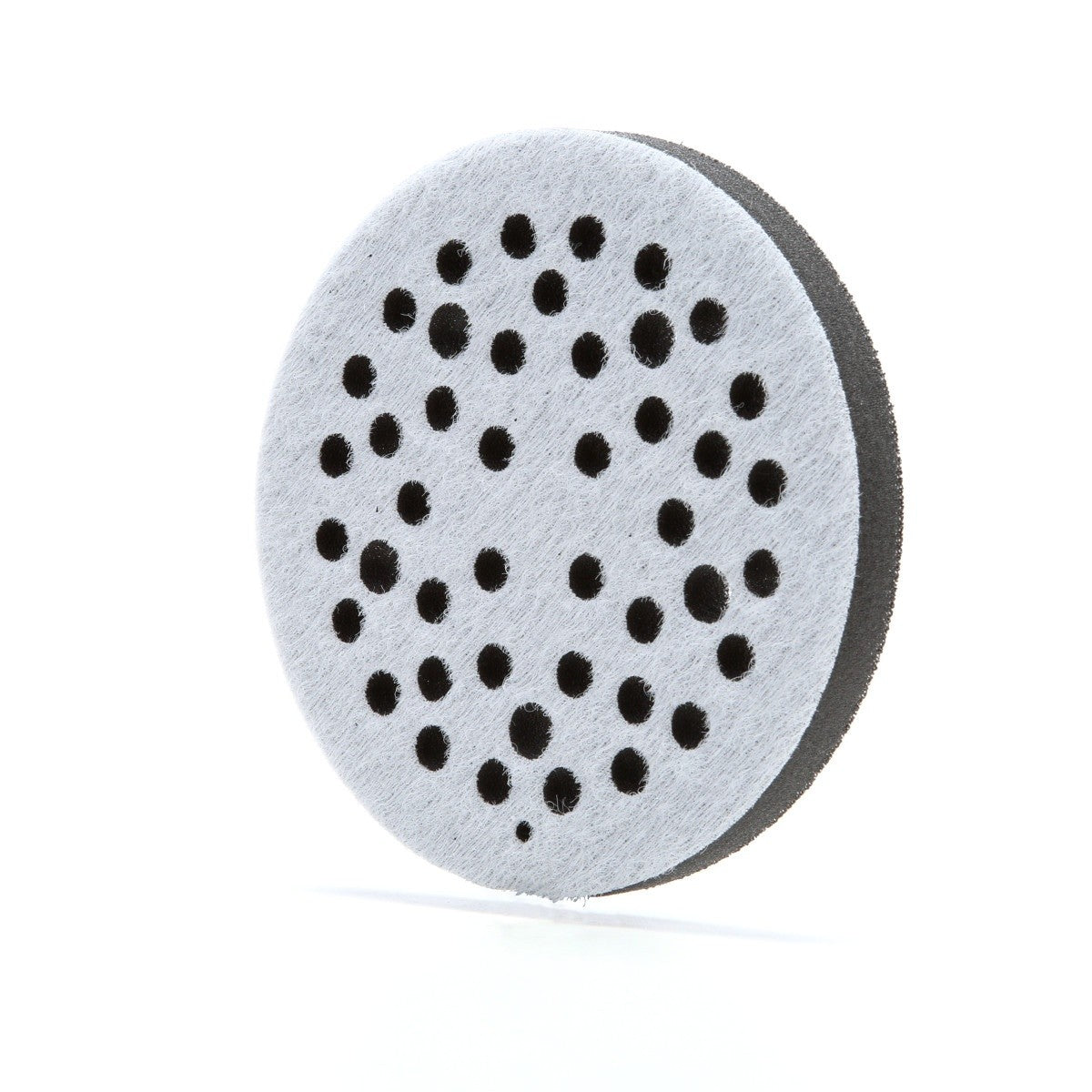 3M 28321 Hookit Soft Interface Disc Pad, Hook and Loop, 44 Holes, Black, 5 in x 1/2 in (7100009658) (10 Pack) - 2