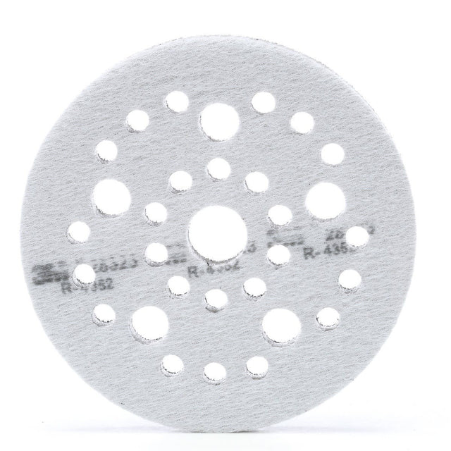 3M 28323 Xtract Hookit Interface Disc Pad, Hook and Loop, Gray, 5 in x 1/2 in x 3/4 in, 31 Holes (7100009701) (10 Pack)