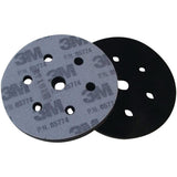 3M 28323 Xtract Hookit Interface Disc Pad, Hook and Loop, Gray, 5 in x 1/2 in x 3/4 in, 31 Holes (7100009701) (10 Pack) - 4
