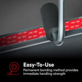 3M 4991 VHB Double Sided Acrylic Foam Tape, Gray, 90 mil, 1 in x 36 yd (7100010277) (9 Pack) - 8