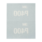3M 270J 34337 Hookit Flexible Abrasive Hand Sheet, P400, 5.5 in x 6.8 in (7100010553) (125 Pack) - 3