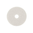 3M 4100 White Super Polish Pad, Fine, White, 11 in (7100010560) (5 Pack)