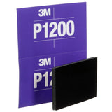 3M 270J 34342 Hookit Flexible Abrasive Sheet, P1200, 5.5 in x 6.8 in (7100010568) (125 Pack) - 6