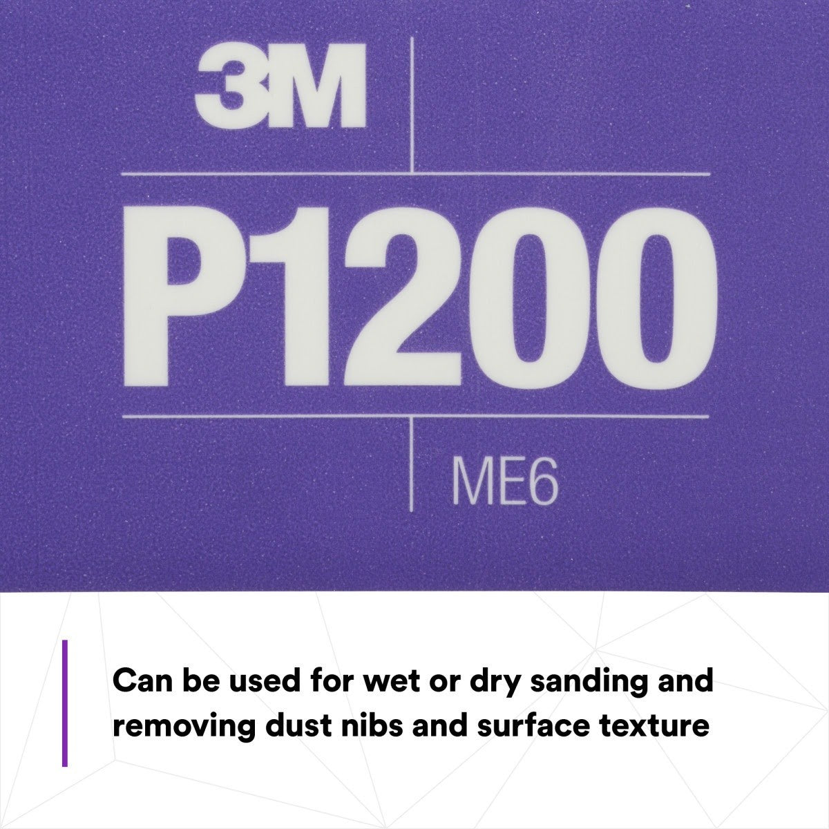 3M 270J 34342 Hookit Flexible Abrasive Sheet, P1200, 5.5 in x 6.8 in (7100010568) (125 Pack) - 9