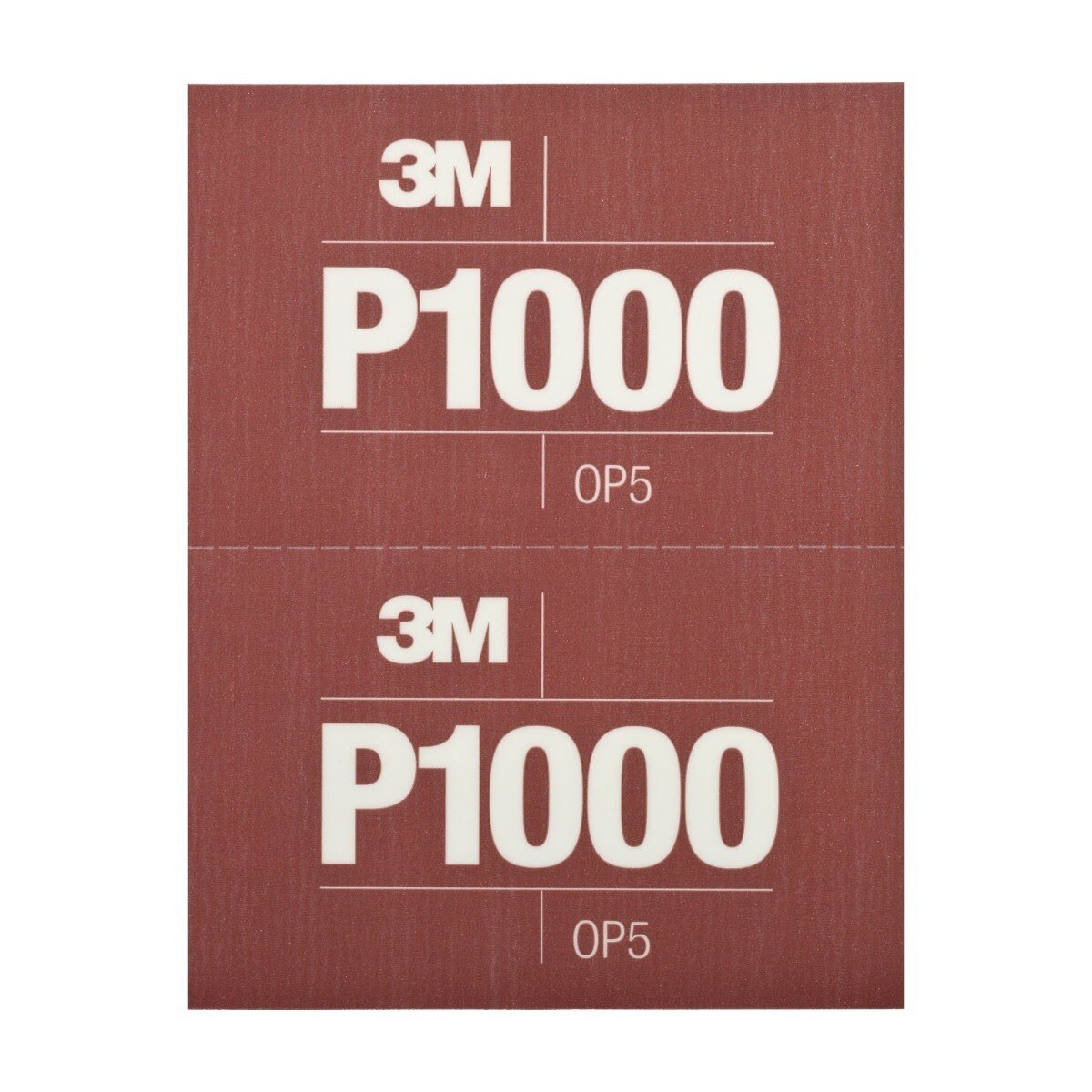 3M 270J 34341 Hookit Flexible Abrasive Sheet, P1000, 5.5 in x 6.8 in (7100010569) (125 Pack) - 6