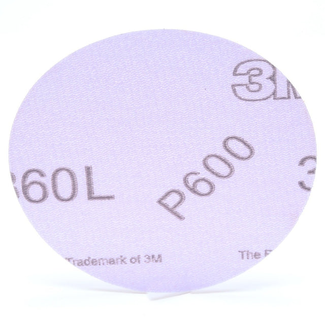 3M 360L Hookit Film Disc, P600, 3 in x NH, Die 300V (7100010767) (200 Pack)
