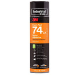 3M 74 Foam Fast 74 CA Spray Adhesive, Clear, Low VOC 25 Percent, 24 fl oz, Foam and Fabric (Net Wt 19 oz) (7100014108) (12 Pack)