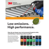 3M 74 Foam Fast 74 CA Spray Adhesive, Clear, Low VOC 25 Percent, 24 fl oz, Foam and Fabric (Net Wt 19 oz) (7100014108) (12 Pack) - 4
